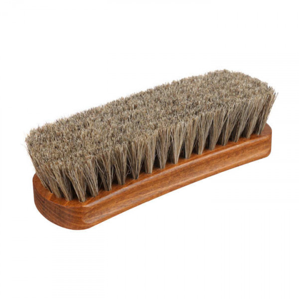 Perie par natural lungime 17 cm, pentru pantofi, Tacco Memphis