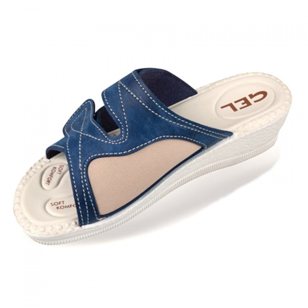 Papuci ortopedici, pentru monturi, Mjartan 2817-N17 bleumarin