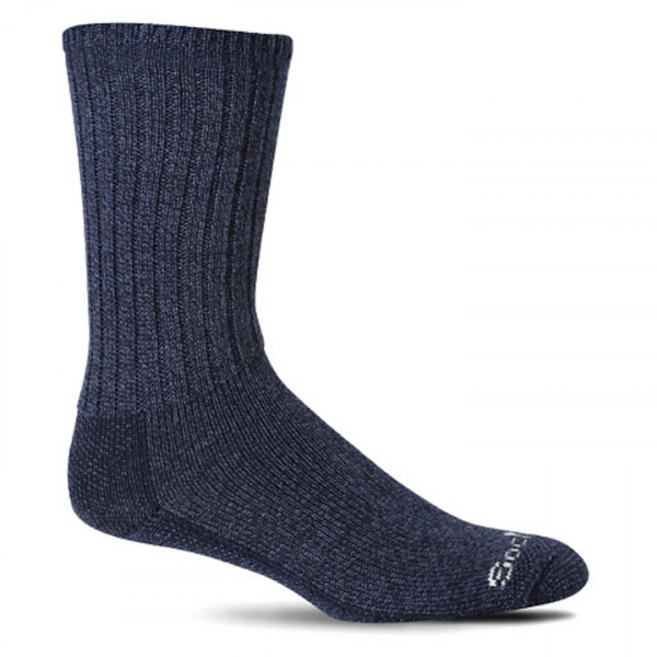 Sosete pentru diabetici, cu lana merinos, SockWell® 5b600 bleumarin