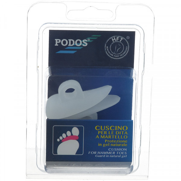 Orteza protectie pentru degete in ciocan, gel natural, Podos