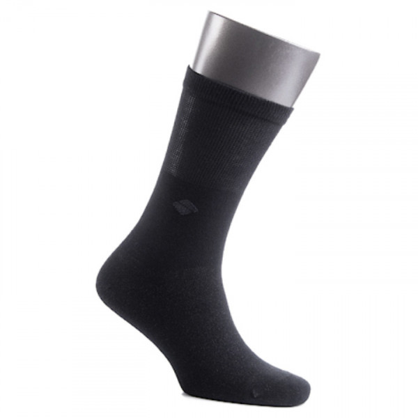 Sosete pentru diabetici, 13% fir argint pur, BonnySilver® 112 negru