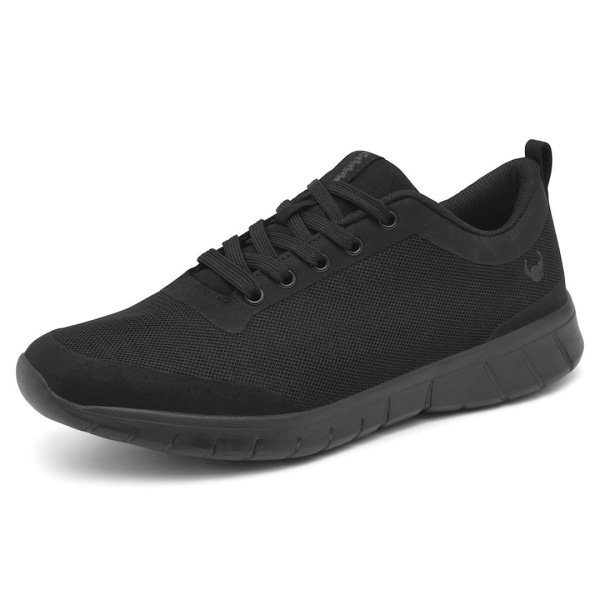 Adidasi ergonomici, antiderapanti, calapod standard, Suecos Alma Classic negru