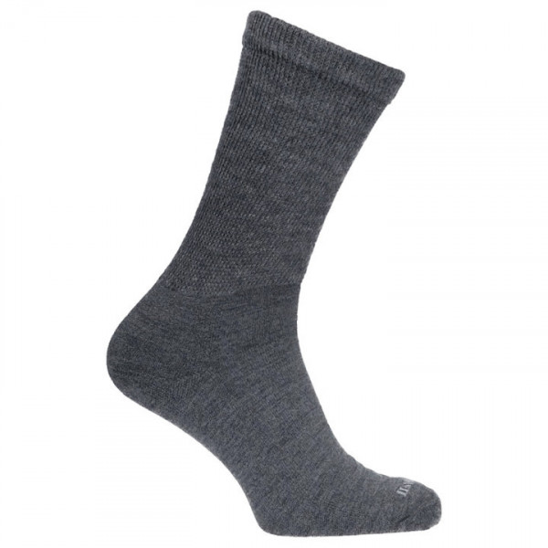 Sosete pentru diabetici, cu lana merinos, SockWell® 124b850 gri inchis