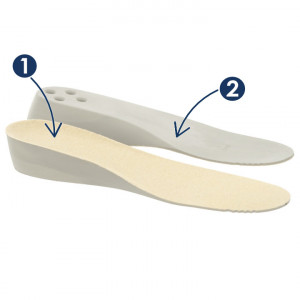 Branturi inaltatoare 3.5 cm pentru femei, GT, cauciuc si bumbac