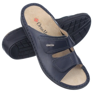 Papuci ortopedici, pentru monturi, OrtoMed 3701-P137 bleumarin