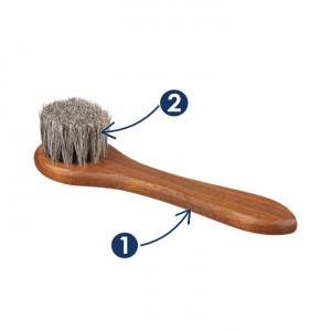 Perie par natural pentru pantofi, Tacco Denver