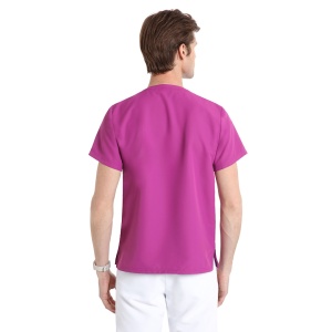 Bluze medicale autoclavabile, Quick Smart mov, maneca scurta