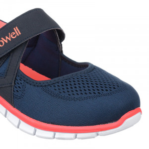 Pantofi sport ortopedici femei Podowell Vaucluse bleumarin detaliu
