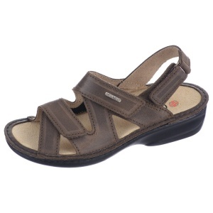 Sandale ortopedice, pentru monturi, OrtoMed 3703-P78 maro