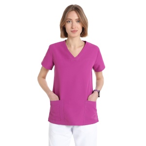 Bluze medicale autoclavabile, Quick Power mov, maneca scurta