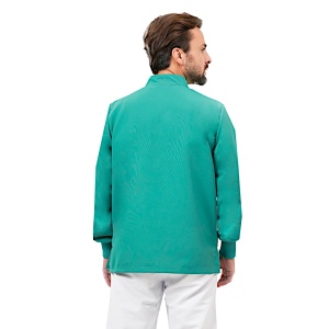 Bluze medicale fara calcare, Quick Next verde, maneca lunga