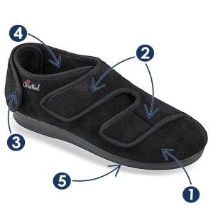 Pantofi medicali, pentru femei si barbati, OrtoMed 6051-T44