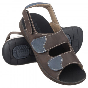 Sandale ortopedice pentru Hallux Valgus Podowell Howard piele si stretch
