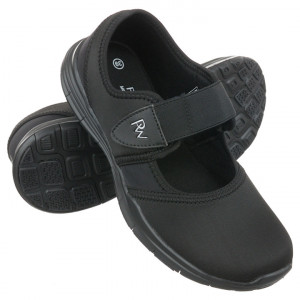 Pantofi sport ortopedici femei Podowell Valence negru calapod lat