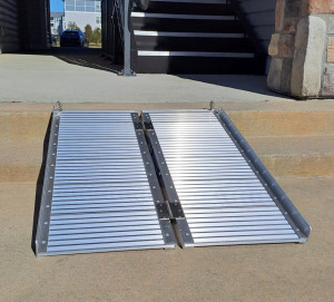Rampe mobile aluminiu lungime 91.5 cm Worhan - prezentare