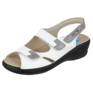 Sandale ortopedice, pentru Hallux Valgus, PodoWell Damia Alb