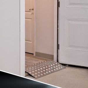 Rampe pentru praguri din aluminiu 70 x 55 cm
