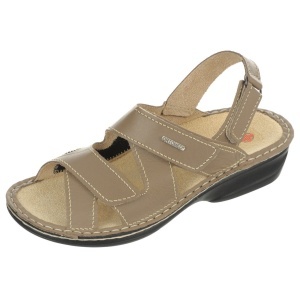 Sandale ortopedice, pentru monturi, OrtoMed 3703-P152 bej