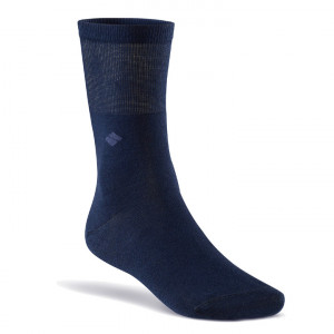 Sosete pentru diabetici, 22% fir argint pur, BonnySilver® 311 bleumarin