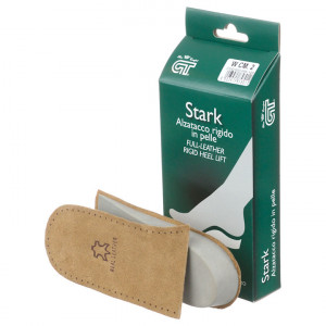 Talonete inaltatoare rigide, 2 cm, piele naturala, GT Stark, pentru femei si barbati
