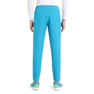 Pantaloni medicali care nu se calca, Quick Fast turcoaz, 100% microfibra