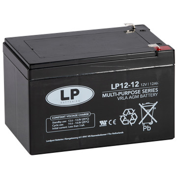 Batterie - Landport - GB12ALA - 12V - 12Ah - 120A