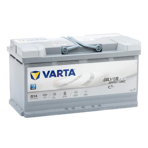 Varta AGM Silver Dynamic G14 95AH Battery