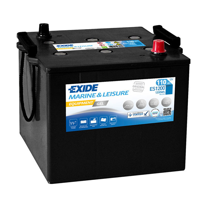 Exide Equipment Gel 12V 80Ah Starterbatterie (EX7MF301) for sale