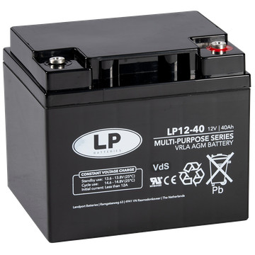 Baterija Landport LP12-40 Vds, 12V/40Ah