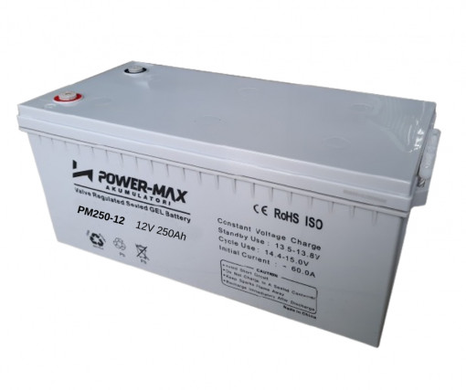 AKUMULATOR POWER-MAX PM250-12 12V 250Ah