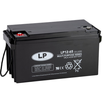 Baterija Landport LP12-65, 12V/65Ah