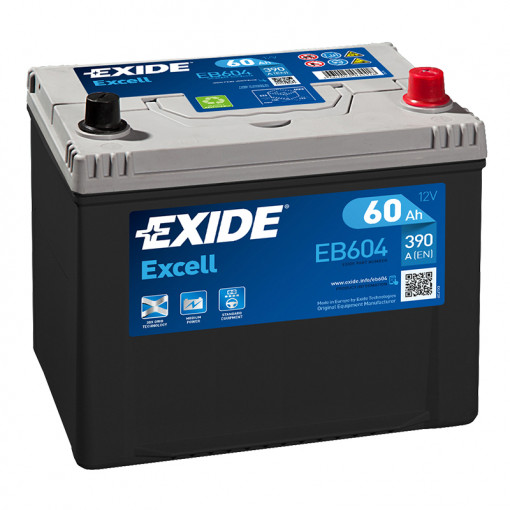 Exide Excell EB604 12V 60Ah