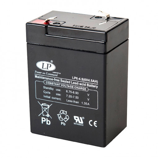Baterija Landport LP6-4,5 6V 4,5Ah