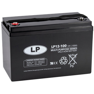 Baterija Landport LP12-100, 12V/100Ah