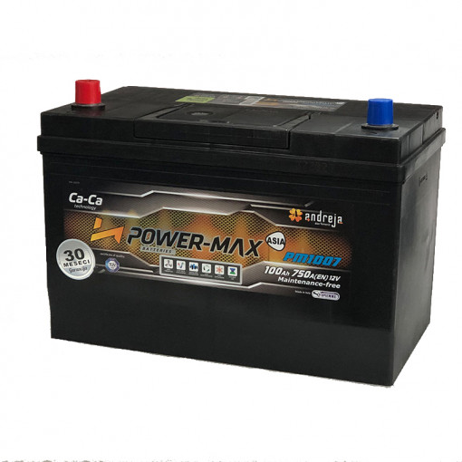 Power-Max Asia PM1007 12V 100Ah L+