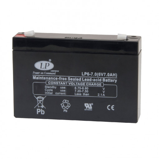 Baterija Landport LP6-7 6V 7Ah