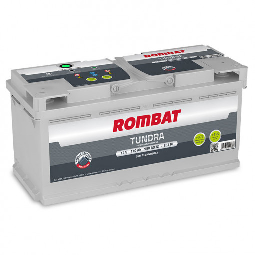 Rombat Tundra Plus E6110 12V 110Ah 950A