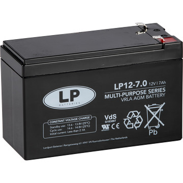 Baterija Landport LP12-7 T1, 12V/7Ah
