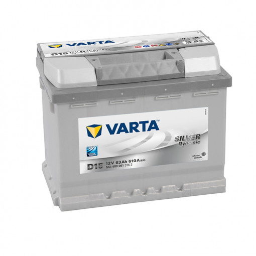Varta Silver Dynamic 12V 63Ah D15