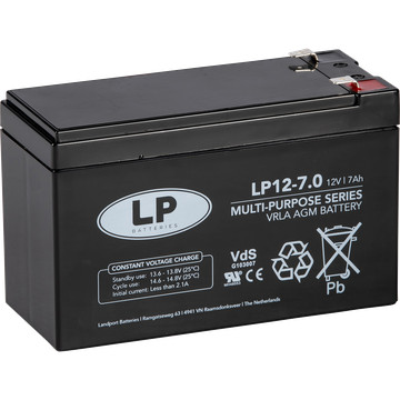 Baterija Landport LP12-7 T2, 12V/7Ah