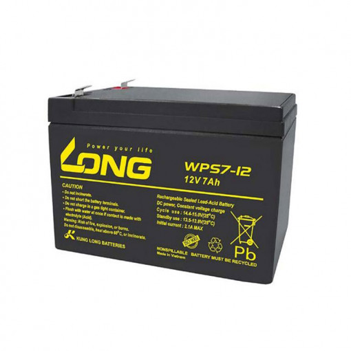 Baterija Long WPS7-12 12V 7Ah