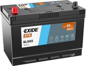 EXIDE Start&Stop EFB 95Ah EL955 L+