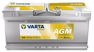 Varta Dynamic AGM A4 12V 105Ah