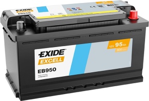 Exide Excell EB950 12V 95Ah