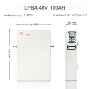 Litijumska baterija FELICITYSOLAR LPBA48100-OL, 48V, 100Ah, 5.12kWh - Img 3