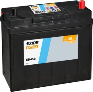 Exide Excell EB456 12V 45Ah D+