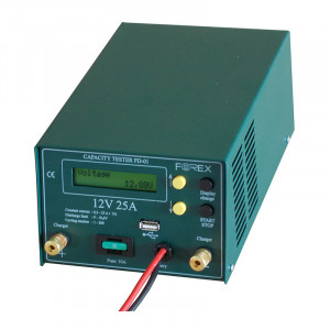 Merač kapaciteta Forex TE 12/25PD, 12V, 25A (Pendrive)