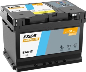 Exide Premium EA612 12V 61Ah