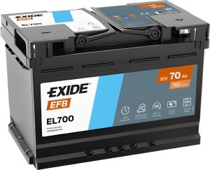 Exide Start&Stop EFB EL700 12V 70Ah