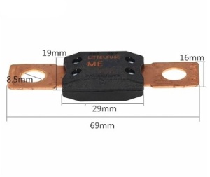 Zamenski MEGA osigurač 500A, za buster 12/24V 69mm - Img 2